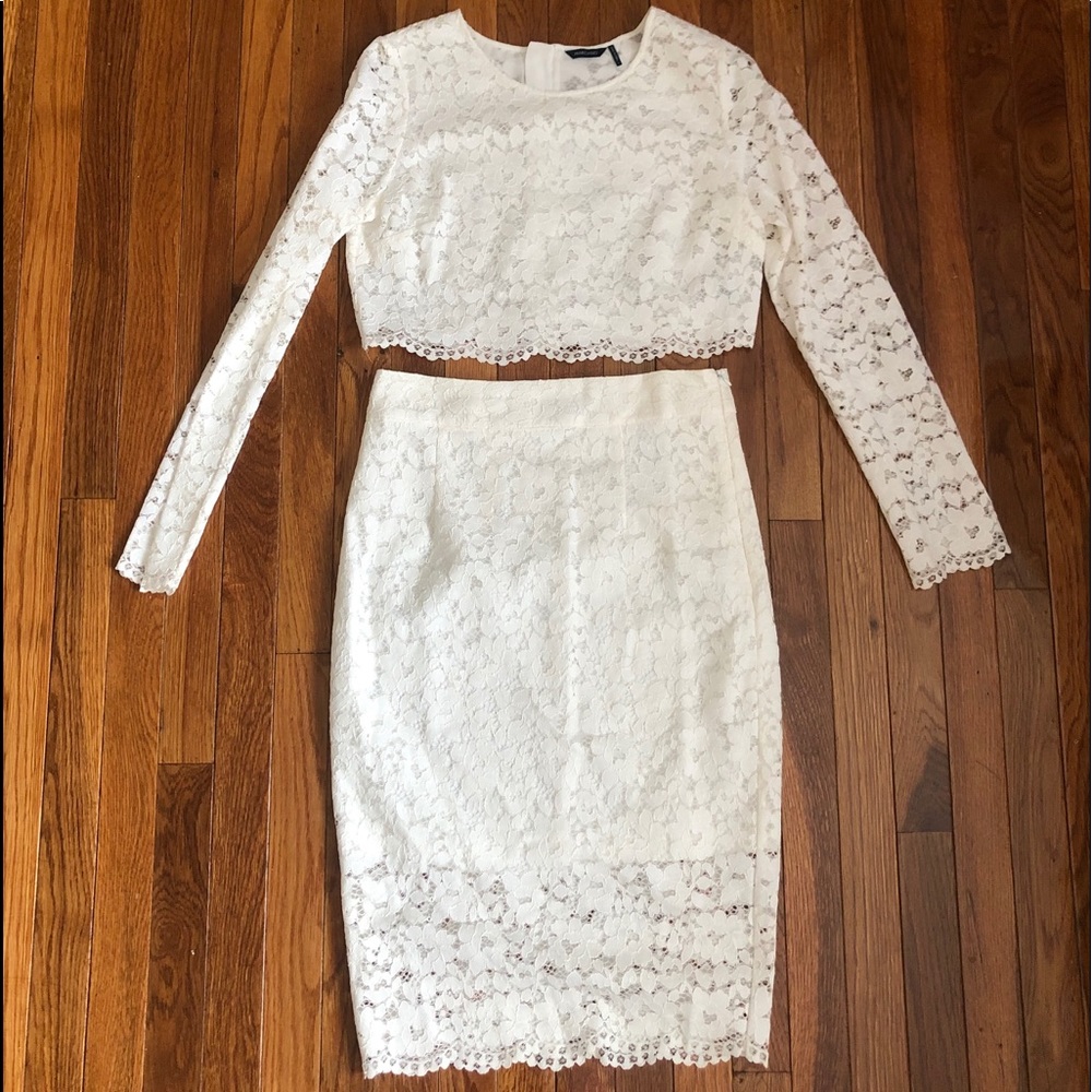 Large Guess Marciano midi 2 piece dress